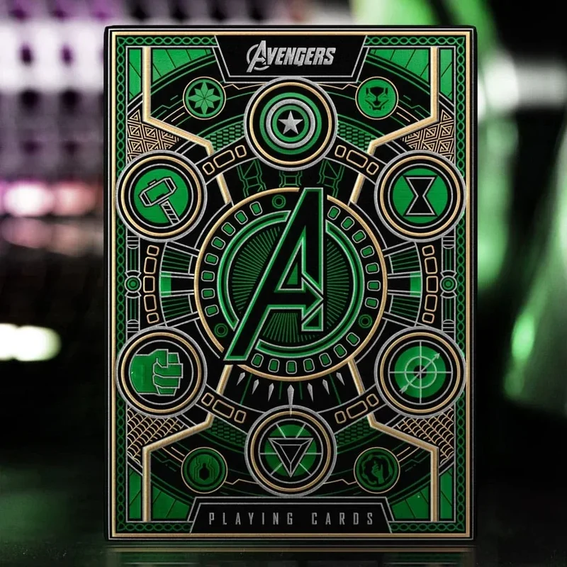 Avengers - The Infinity Saga Spelkort Grön Version