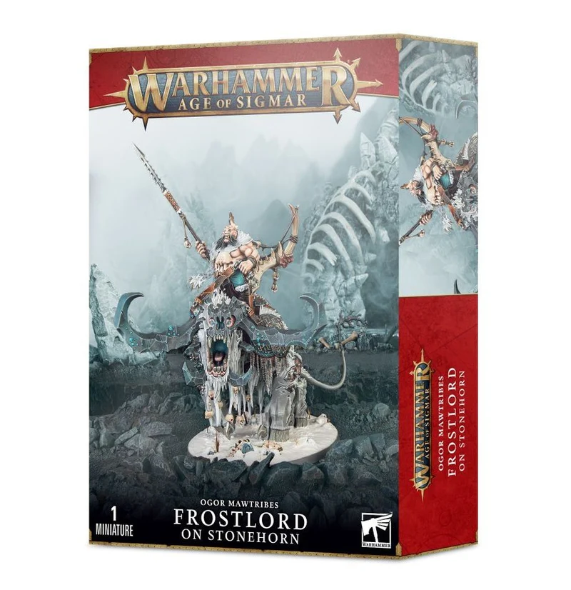 Warhammer: Age of Sigmar - Ogor Mawtribes - Frostlord on Stonehorn
