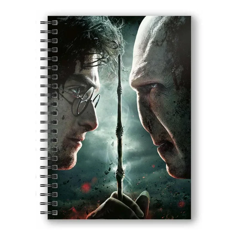 Harry Potter Anteckningsblock med 3D-Effekt - Harry Potter vs. Voldemort