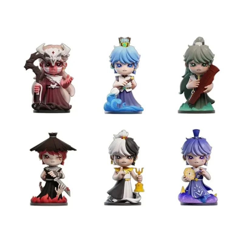 Original Character Trading Figures Huozai Wusheng Group Portrait Series - 8 cm Assortment (6)