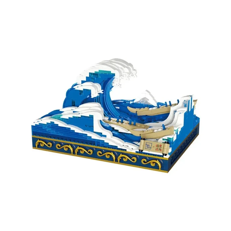 Pantasy Original Byggset The Great Wave Of Kanagawa
