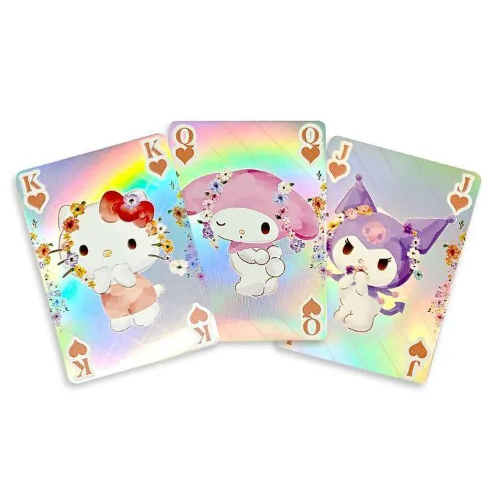 Sanrio Spelkort Hello Kitty & Vänner Holografisk