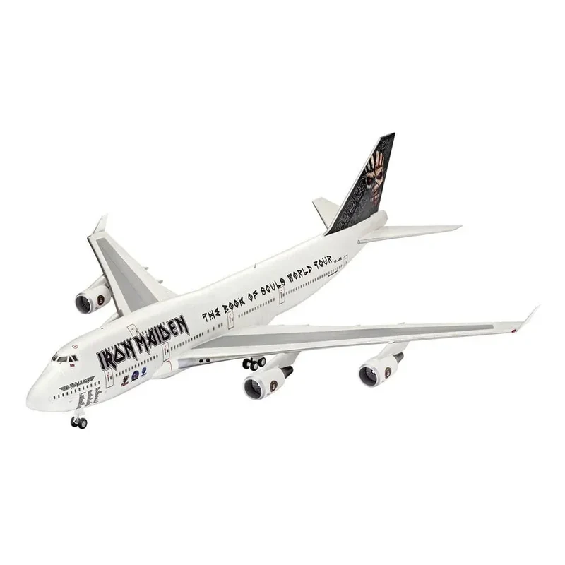 Iron Maiden Modellkit 1/144 Boeing 747-400 "Ed Force One"