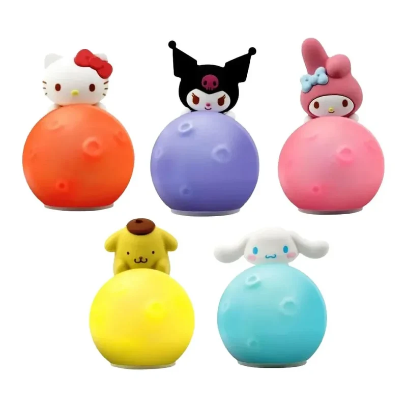 Sanrio Little Moon Light Mini Figures - Hello Kitty och Vänner