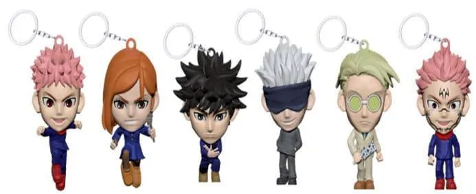 Jujutsu Kaisen Pocket Hero Nyckelring Blind Box Display (12)