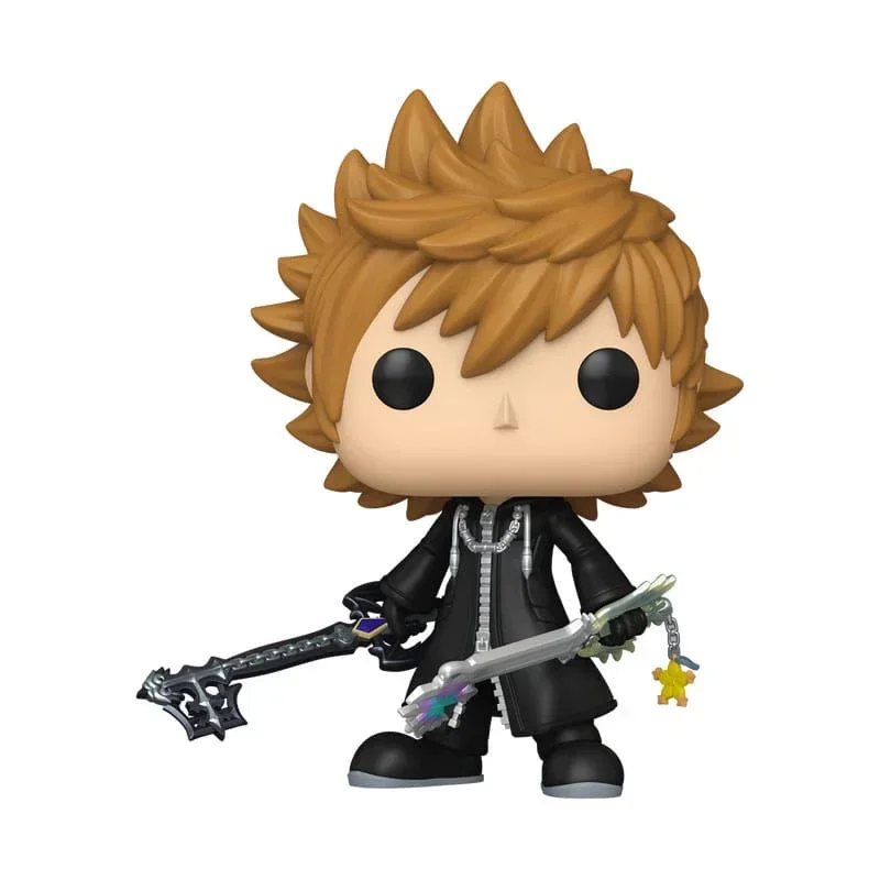 Kingdom Hearts POP! Games Figur Roxas w/Keyblades 9 cm