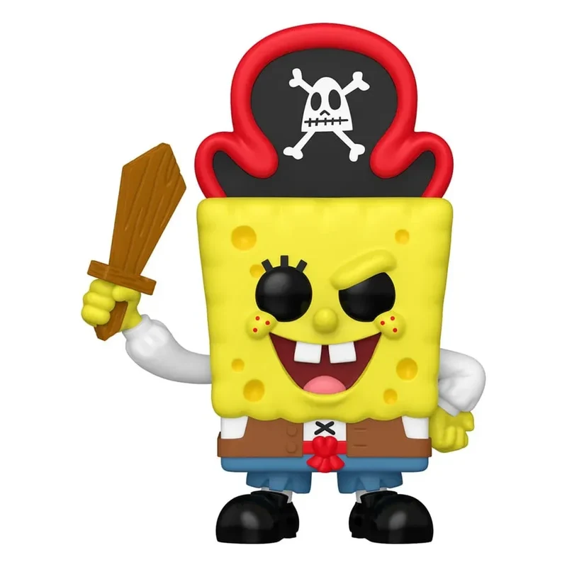 Svampbob POP! Figur SquarePants (Pirate) 9 cm