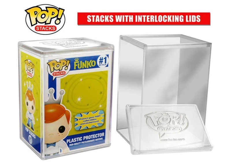 Funko POP! Stacks! Skyddande Hård Polycarbonat Fodral
