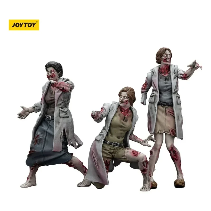 Zombie Dark Source Action Figurr 3-Pack Medics 8 cm