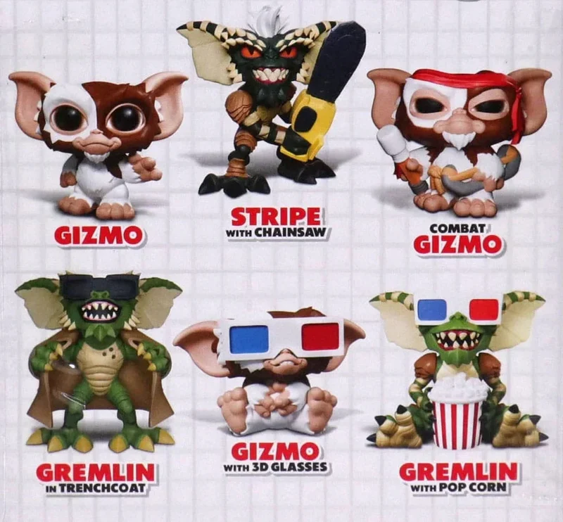 Gremlins Styliserade Samlarfigurer 10 cm Wave 1 Sortiment (12)