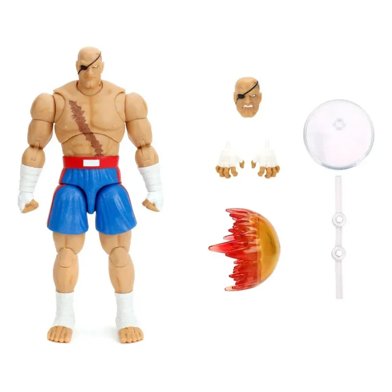 Ultra Street Fighter II: The Final Challengers Action Figur 1/12 Sagat 19 cm