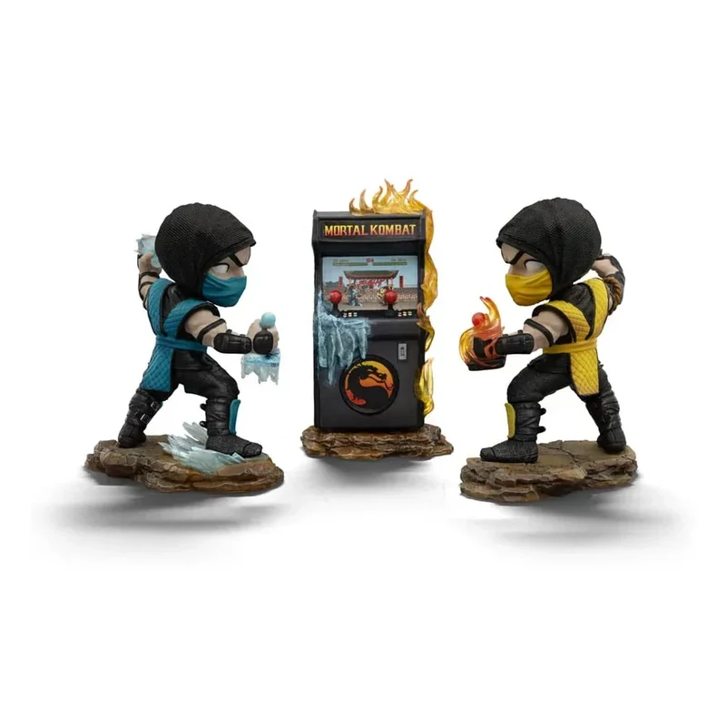 Mortal Kombat Mini Co. PVC Figurer Scorpion vs. Subzero Arcade Set 15 cm