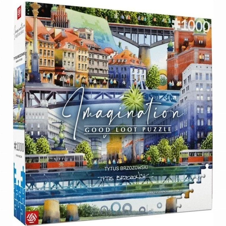 Good Loot - Imagination Puzzle - 1000 - Tytus Brzozowski: Warsaw Bridges