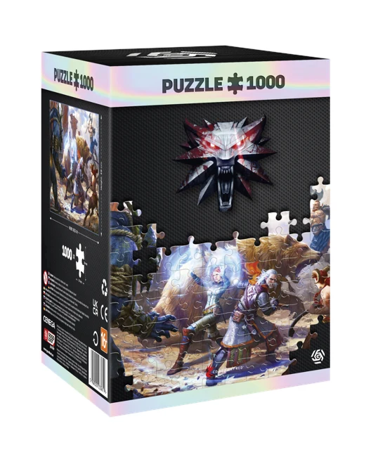 Good Loot - Premium Puzzle - 1000 - The Witcher: Geralt & Triss In Battle