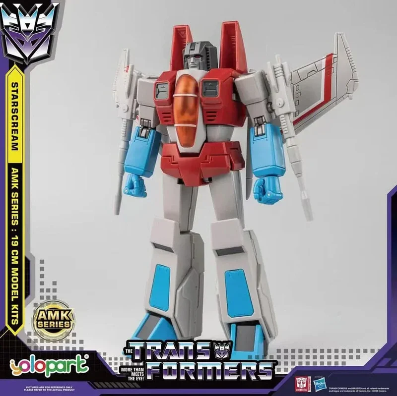 Transformers Generation One AMK Series Plastmodellkit Starscream 19 cm