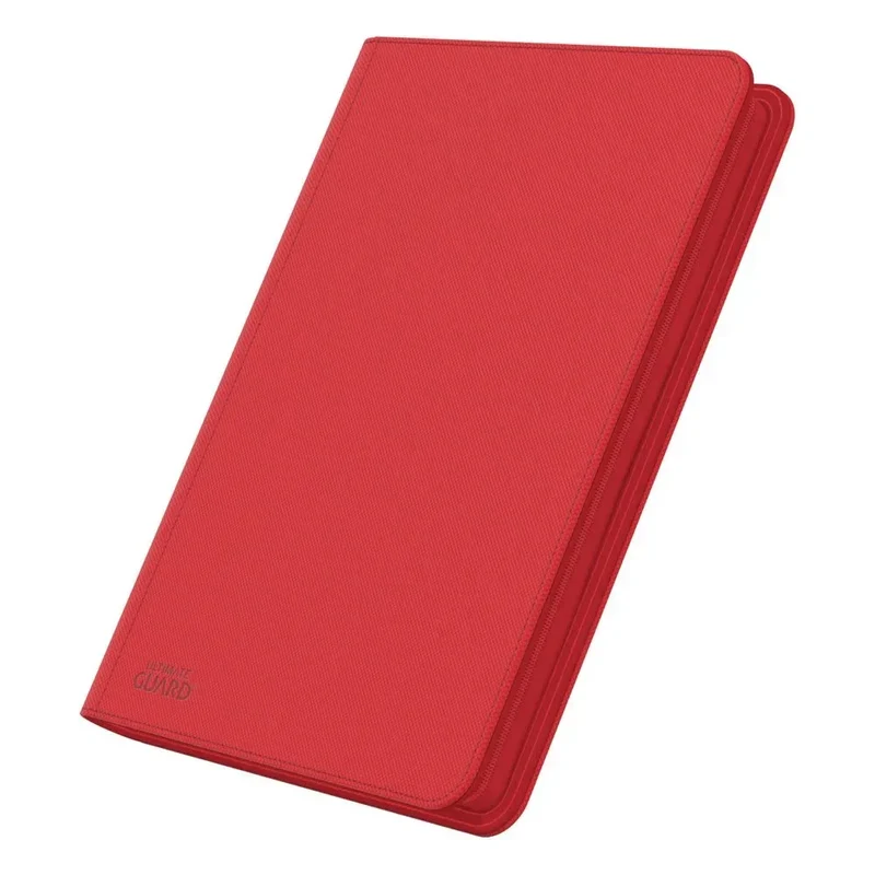 Ultimate Guard Zipfolio 360 med 18-fickor Xenoskin - Röd