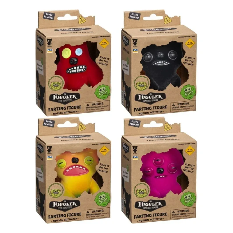 Fuggler: Fartande Figurer i Fönsterbox Assortiment (12)