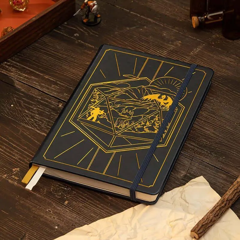 Dungeons & Dragons RPG Journal 5e Blå