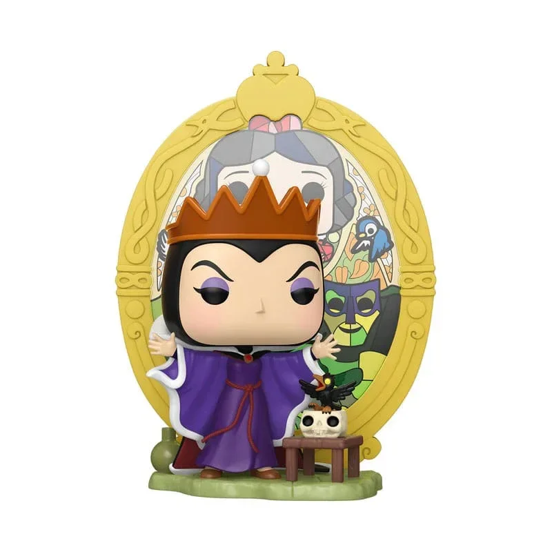 Disney Villains POP! Deluxe Figur Evil Queen (Glass) 9 cm