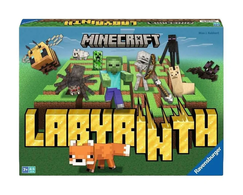 Minecraft Brädspel Labyrint - Äventyr för hela familjen