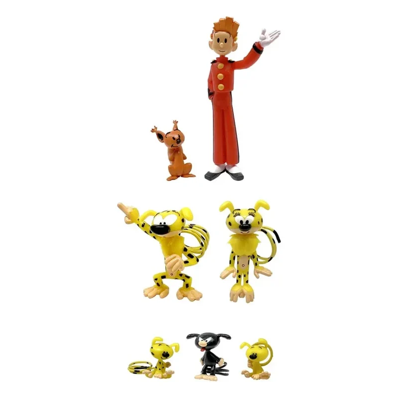 Marsupilami Mini Figurer 7-Pack