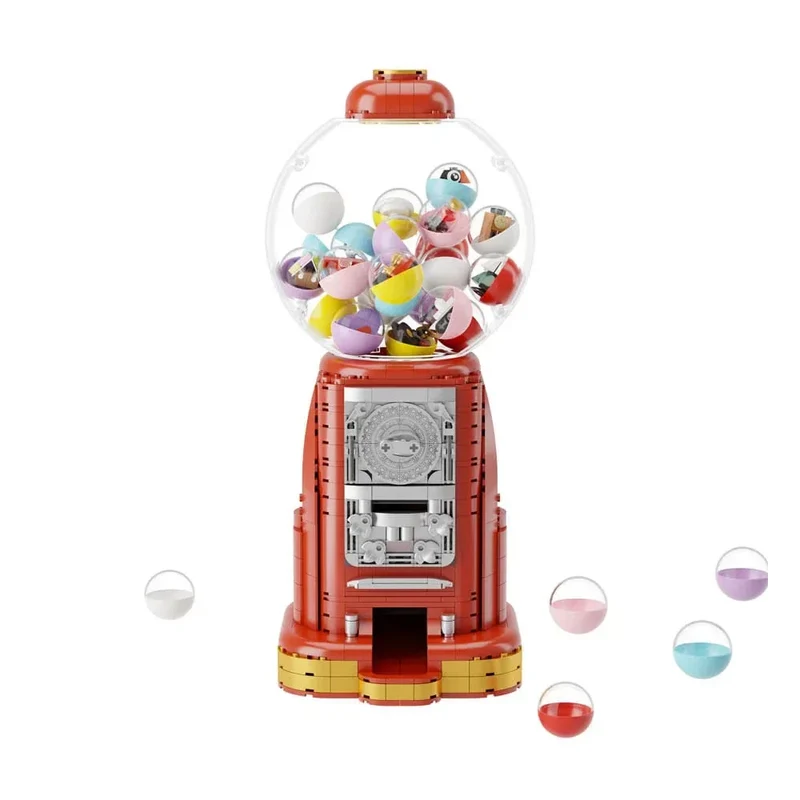Original-Retro Serie Byggset Gumballmaskin 34 cm