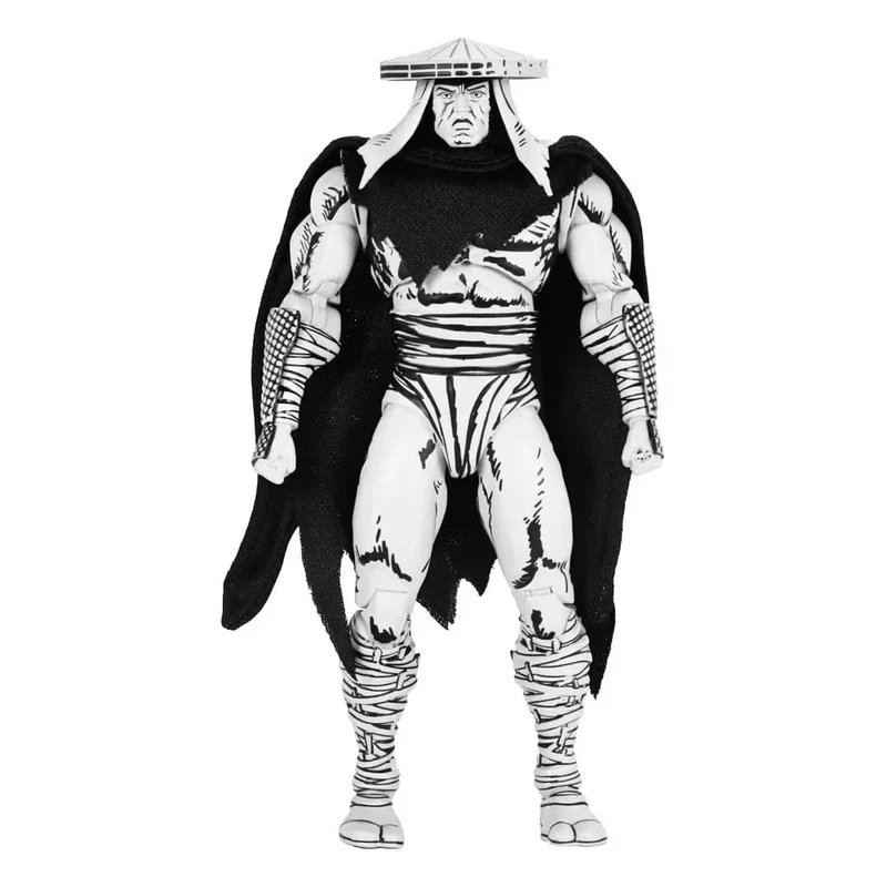 Teenage Mutant Ninja Turtles Action Figur Foot Assassin Black and White 18 cm
