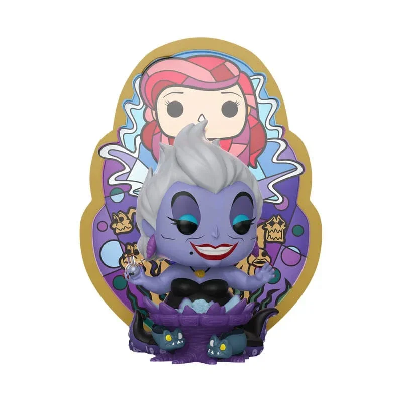 Disney POP! Deluxe Figur Ursula (Glas) 9 cm - Samlarfigur från Funko