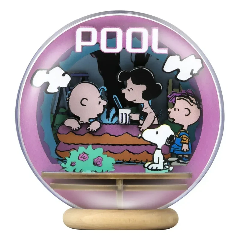 Peanuts Puremind Modellkit Träteater Glob Cool Pool