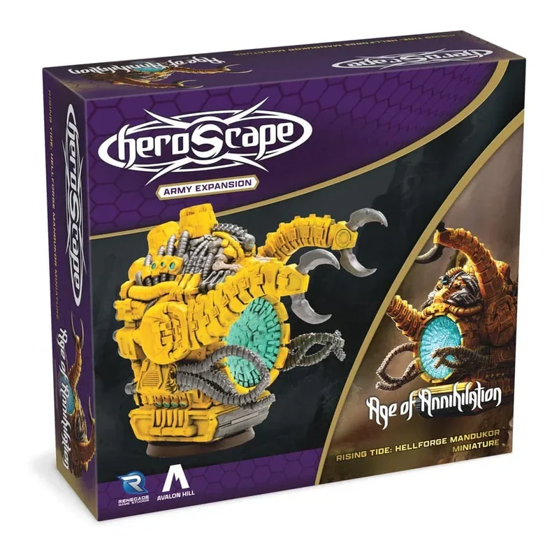 Heroscape Expansion Rising Tide - Hellforge Mandukor Army *Engelsk Version*