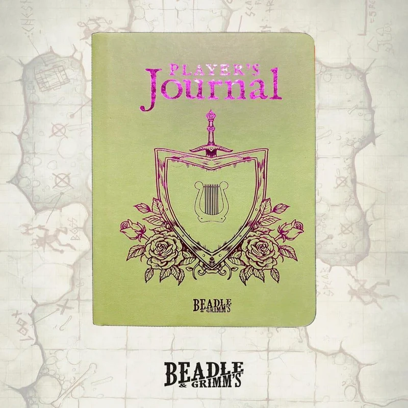 Anteckningsblock A5 Player's Journal Sage Green Shield