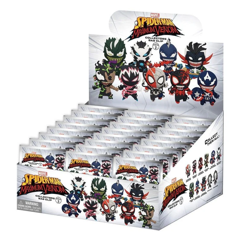 Venom 3D PVC Bag Clips Serie 2 Display (24)