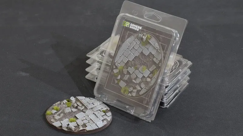 Gamers Grass - Battle Ready Bases - Temple - Oval 120mm (1st)