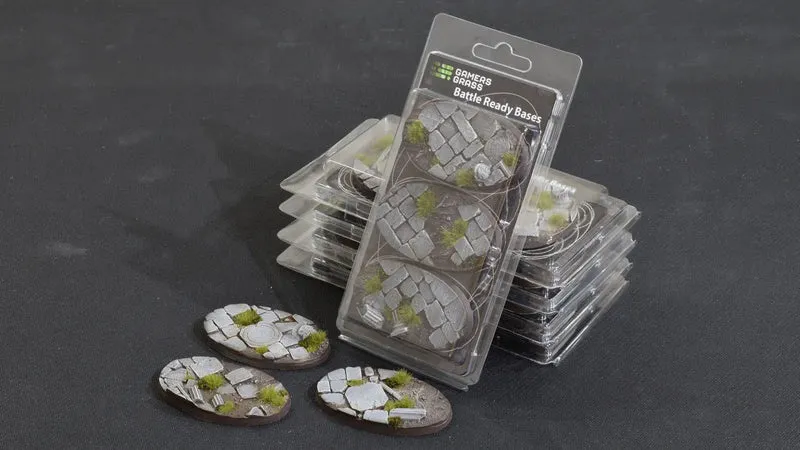 Gamers Grass - Battle Ready Bases - Temple - Oval 75mm (3st)