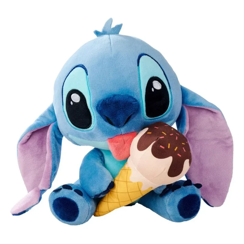 Lilo & Stitch gosedjur Stitch med glass 25 cm