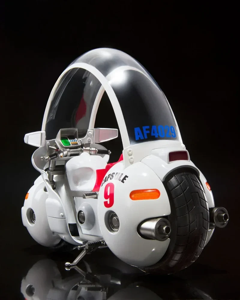 Dragon Ball S.H. Figuarts Farkost med Figur Bulmas Motorcykel Hoipoi Kapsel Nr. 9 17 cm