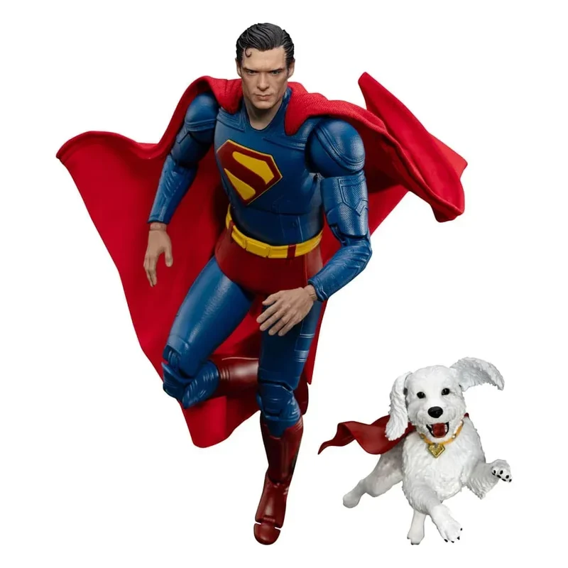 Superman (2025) Action Figur Superman & Krypto 21 cm