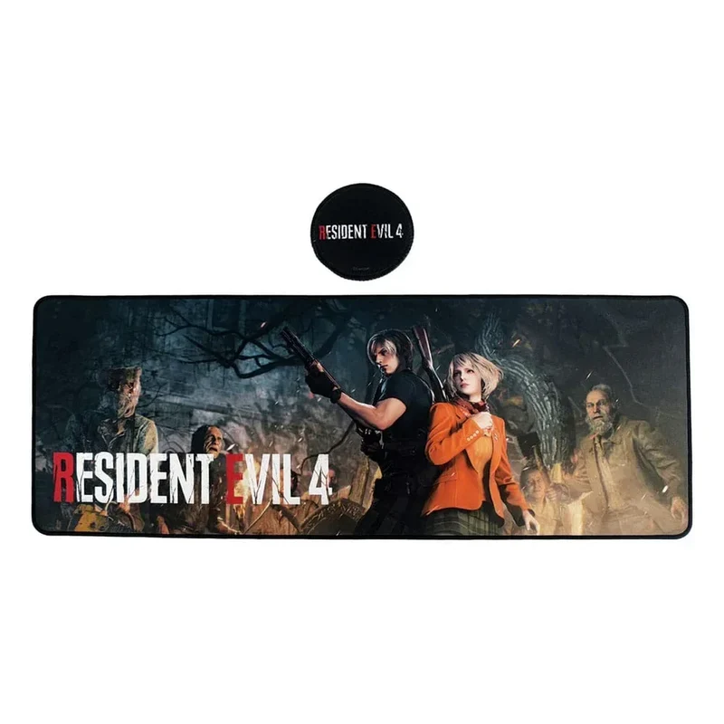 Resident Evil 4 Skrivbordsunderlägg & Glasunderlägg Set