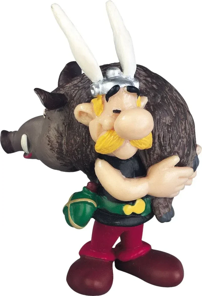 Asterix Figur - Asterix med Griskött 6 cm