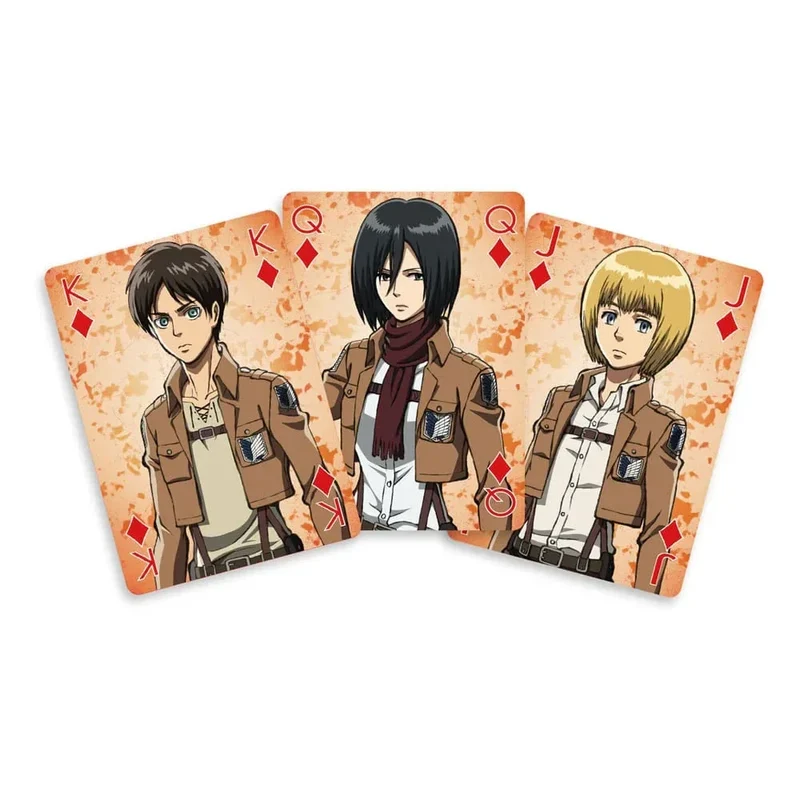 Attack On Titan Kortlek - Hög Kvalitet Spelkort