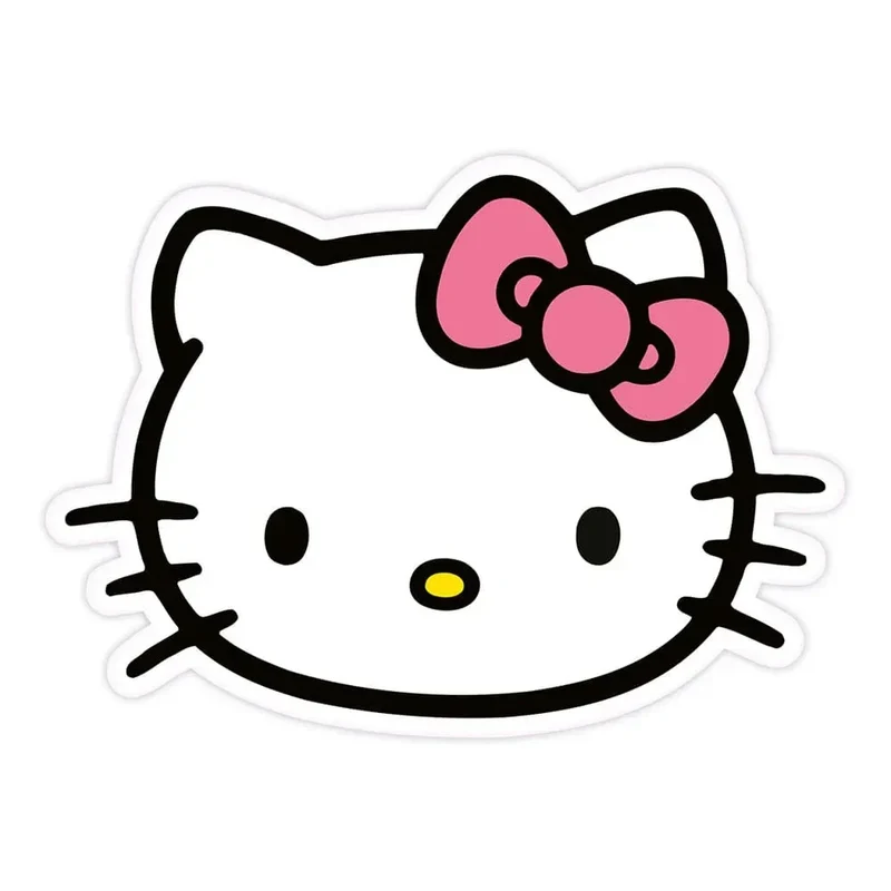 Sanrio Kudde Hello Kitty Ansikte 36 cm
