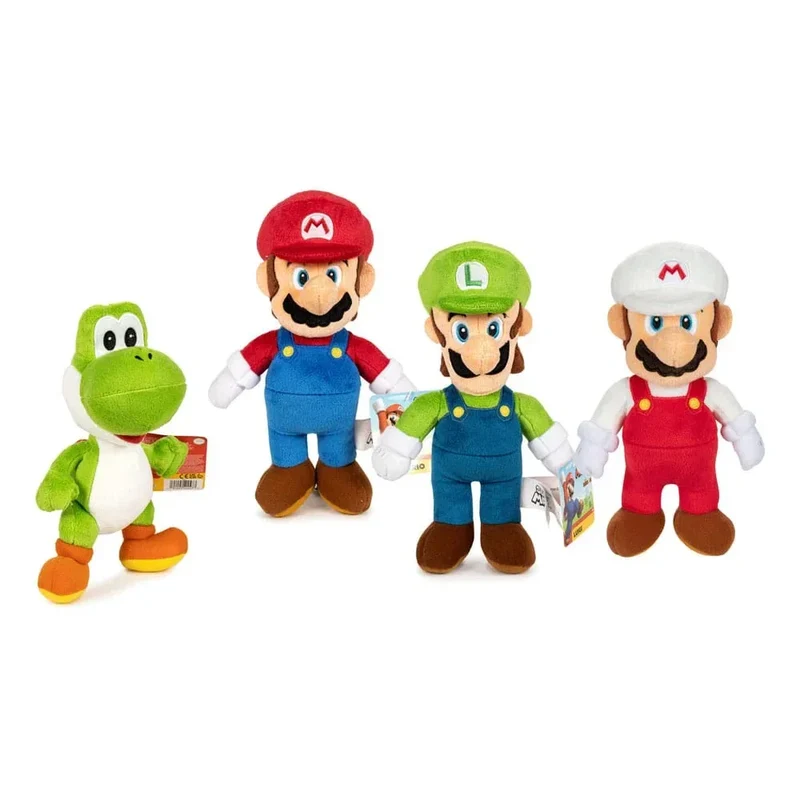 Super Mario Plushfigurer Assortiment 25 cm