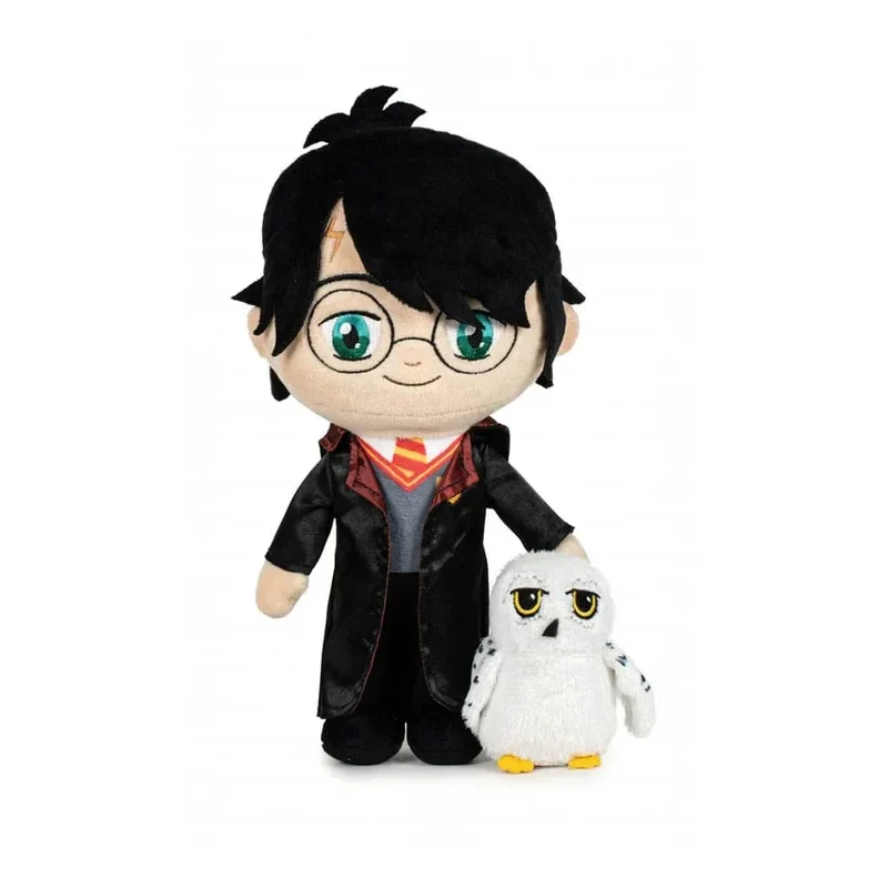 Harry Potter Plyschfigurer Harry med Hedwig 29 cm
