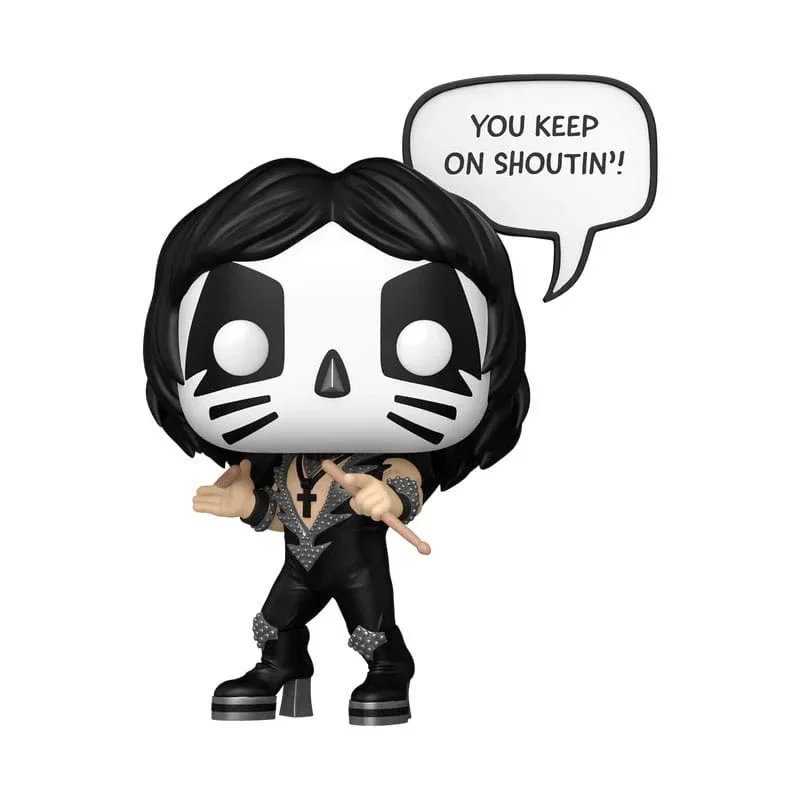 KISS POP! Sayings Figur The Catman (R&R All Night) 9 cm