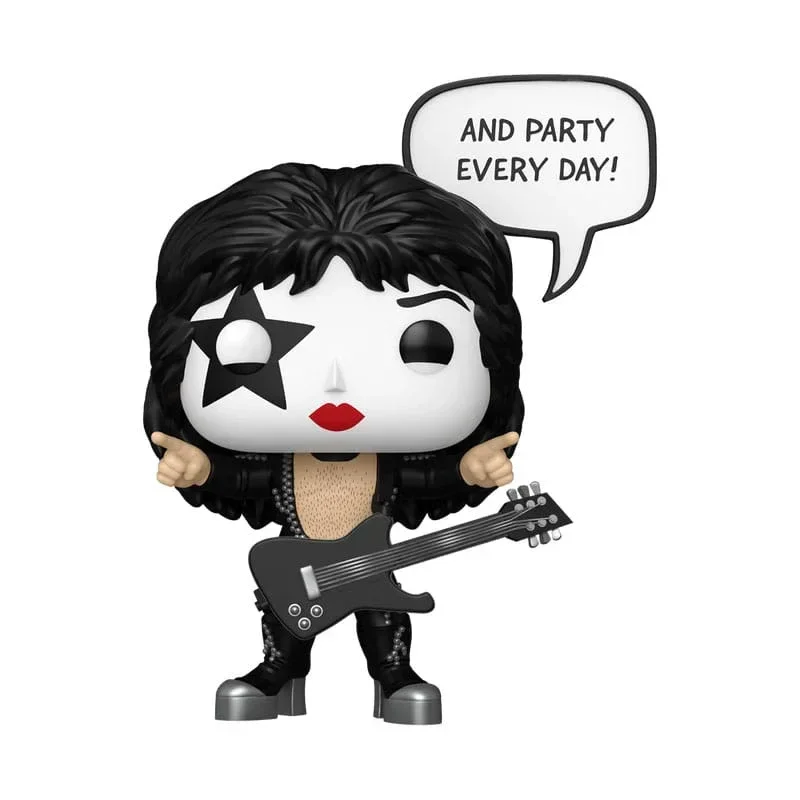 KISS POP! Sayings Figur The Starchild (R&R All Night) 9 cm