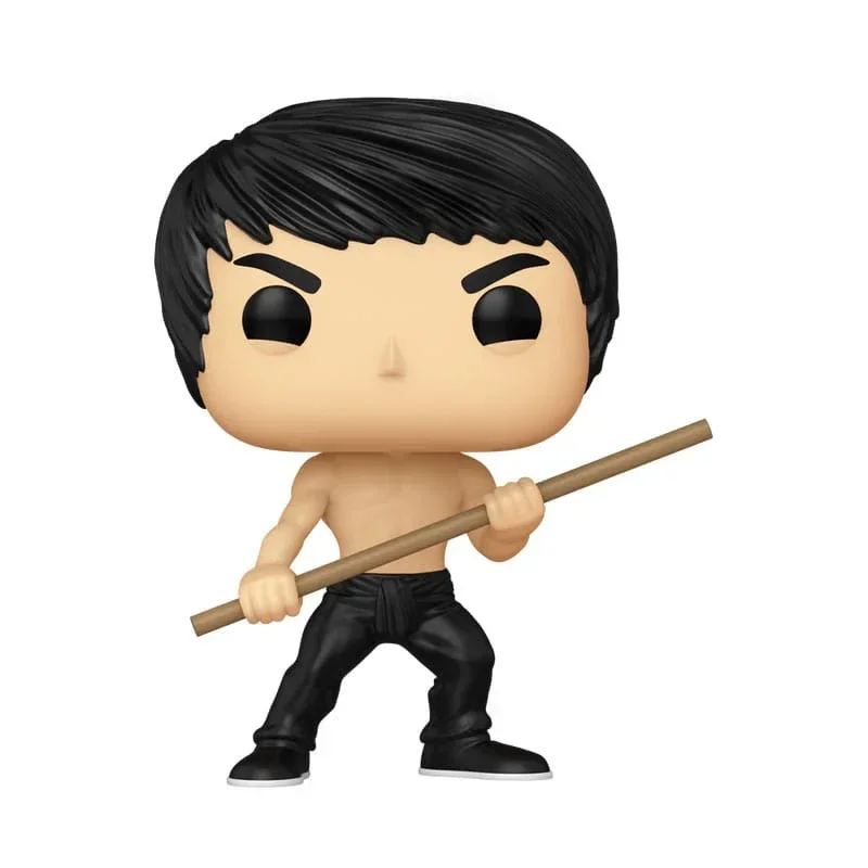 Bruce Lee POP! Icons Figur Bruce Lee (dynamisk) 9 cm