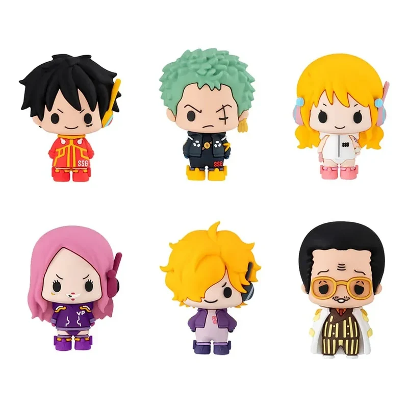 One Piece Chokorin Mascot Series - Tradingfigur 6-Pack Egghead Ver. 5 cm