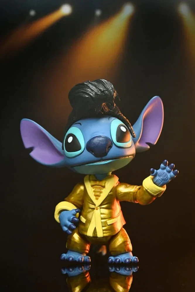 Lilo & Stitch Action Figur Ultimate Gold Suit Elvis Stitch 18 cm