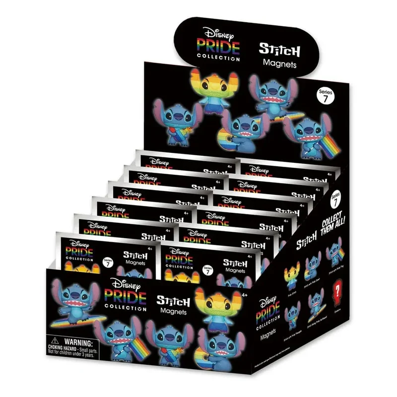 Lilo & Stitch Magnets Blind Pack Stitch Series 7 Display (12)