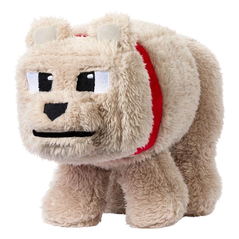 Minecraft Movie Plyschfigur Dennis the Wolf 20 cm